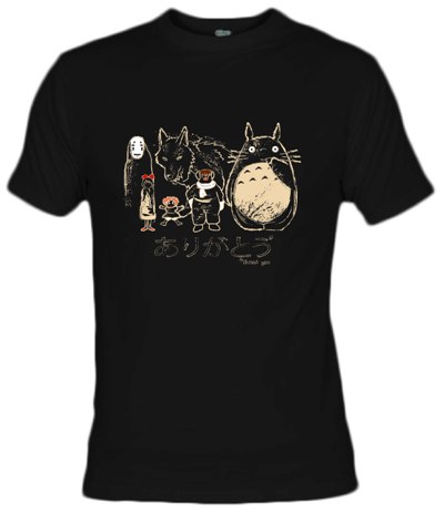 Camiseta Tribute to Miyazaki