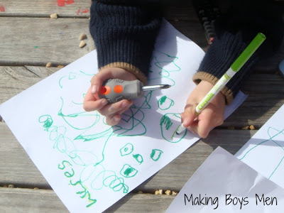 Tinkering, exploring how things work with kids from Making Boys Men