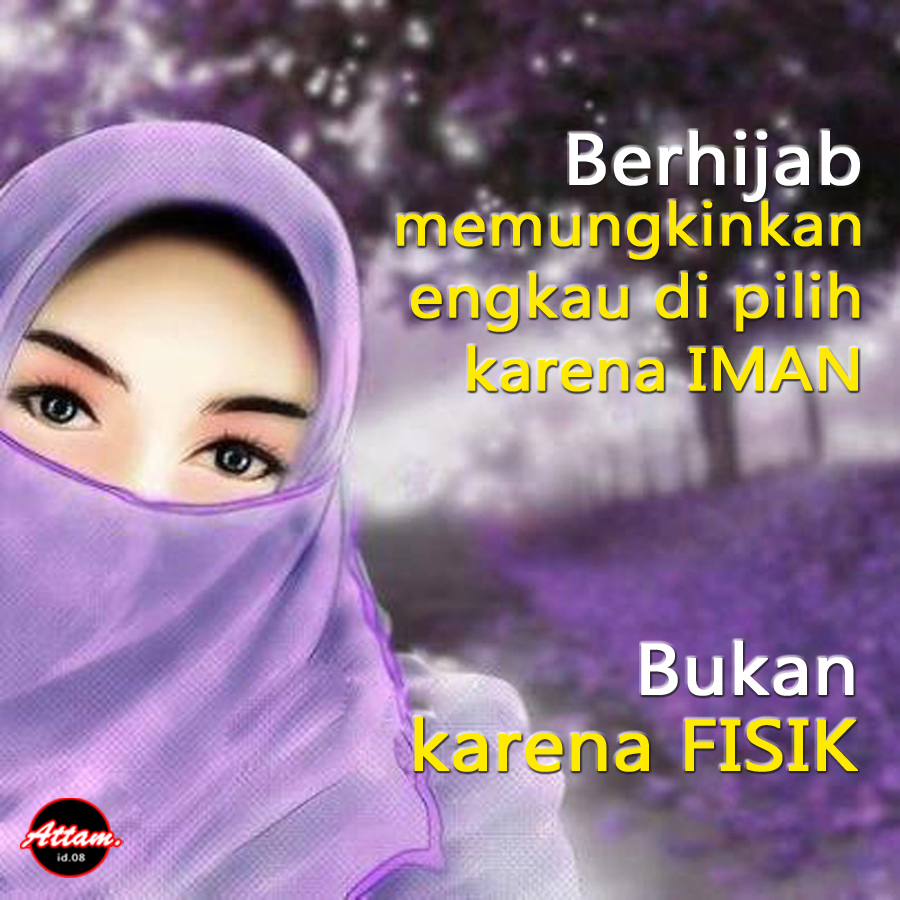  Gambar Animasi Dp Bbm Wanita Muslimah Terlengkap Display 