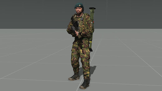 Arma3用イギリス軍ユニット追加MOD