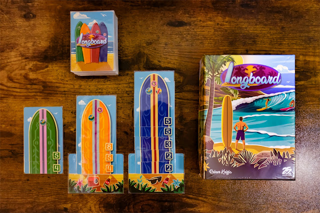 Longboard card game 長板 桌遊