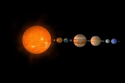 Penjelasan Lengkap Tentang Tata Surya, Matahari, Planet dan Benda - Benda Langit Lainnya