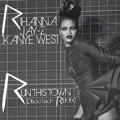 Just Cd Cover: Rihanna, Jay-Z & Kanye West: Run This Town "Green Lantern 