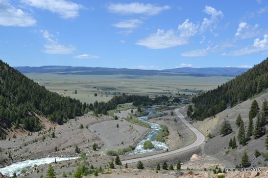 Downriver of Quake Lake