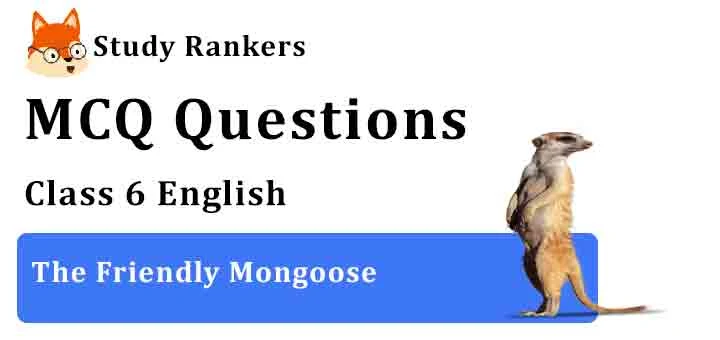 MCQ Questions for Class 6 English Chapter 2 The Friendly Mongoose A Pact with the Sun