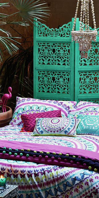 أغطية سرير روعة بألوان جذابة