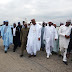 Bukola Saraki All Smiles As He Arrives Kwara After Defection From APC {Photos}