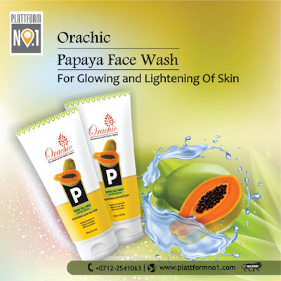 Orachic Papaya Brightening Glow Face Wash