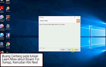 next instalasi xampp