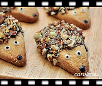 http://caroleasylife.blogspot.com/2014/11/hedgehog-cookie.html