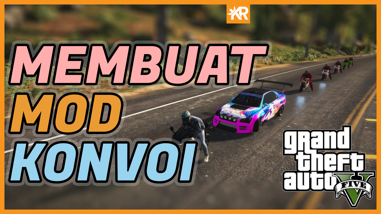 Cara Mudah Membuat Mod Konvoi game GTA 5 MOD OFFLINE