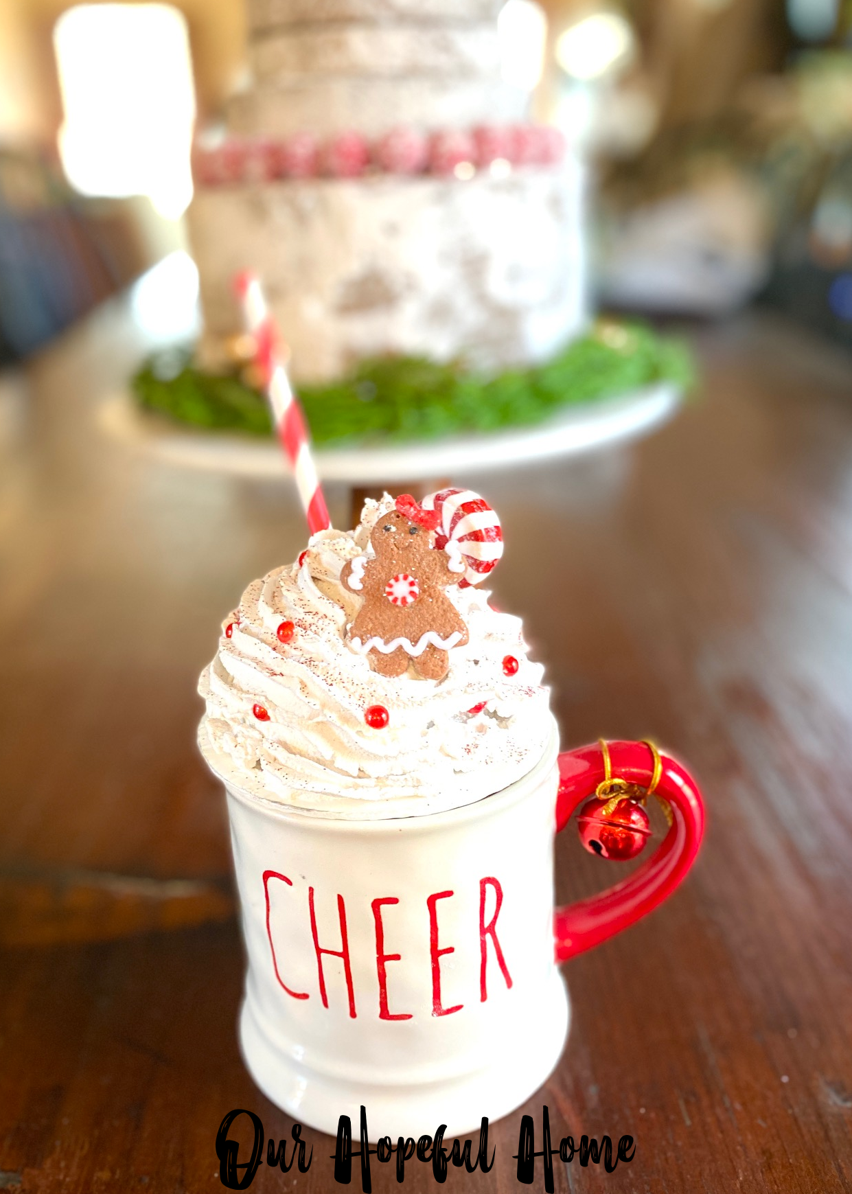 Hot Chocolate Mug Topper Faux Whipped Cream Mug Topper Rae Dunn