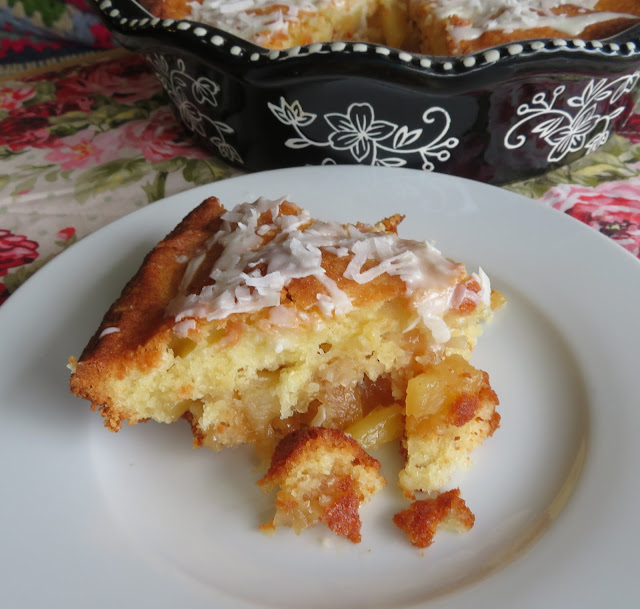 Pineapple Coconut Breakfast Cake