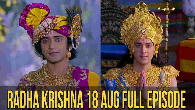 Radha Krishn: Krishn-Arjun Gatha  18Aug full Episode