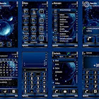Abstract Space Theme for Symbian s60v5 Smartphones