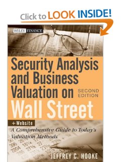 Security Analysis And Business Valuation On Wall Street