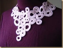crochet necklace