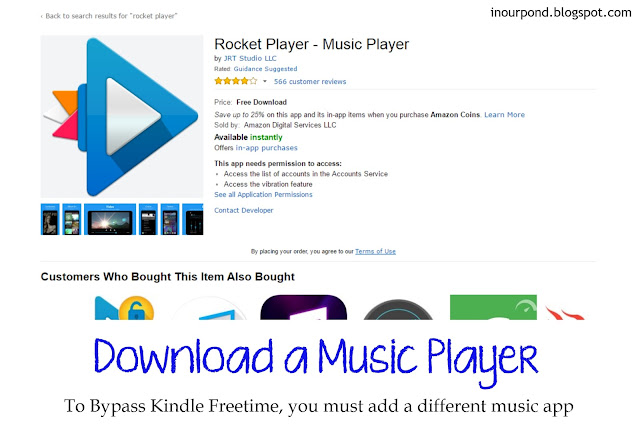 Non-Geek's Guide to Using Audiobooks in Kindle Freetime Mode from In Our Pond