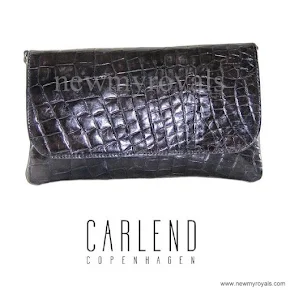 Crown Princess Mary carried Carlend Copenhagen Vanessa clutch bag