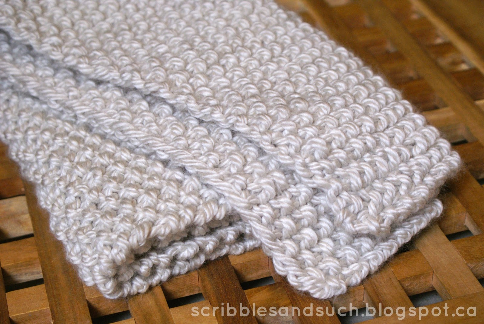 Download scribbles & such: Chunky Knitted Baby Blanket