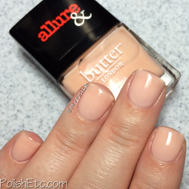 butterLONDON & Allure - Arm Candy Collection - McPolish - Nude Stilettos