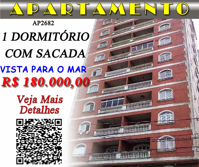 Apartamento 1 Dormitório em Praia Grande