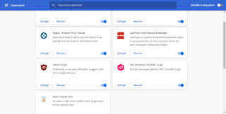 Estensioni Chrome