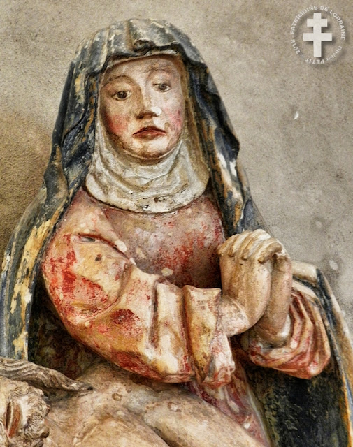 MIRECOURT (88) - Pietà (XVIe siècle) de la Chapelle de la Oultre