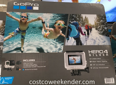 Capture awesome action shots with the GoPro Hero4 Silver Camera