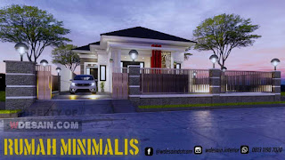 pagar rumah mewah minimalis modern