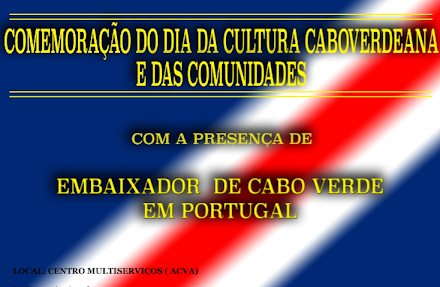 Comemoração do Dia da Cultura Caboverdeana e das Comunidades | Vale da Amoreira-Moita | 20/10