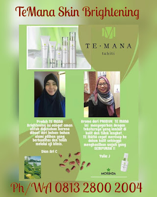 PROMO!!!, O813-28OO-2OO4, TeMana Tahiti Morinda, Krim Pencerah Wajah Alami Terbaik