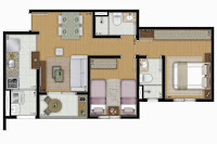planta 53m2