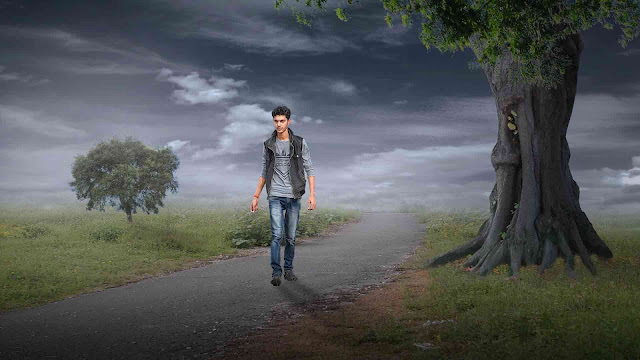 Alone Boy Walking On Amazing Nature Road Picsart Tutorial 