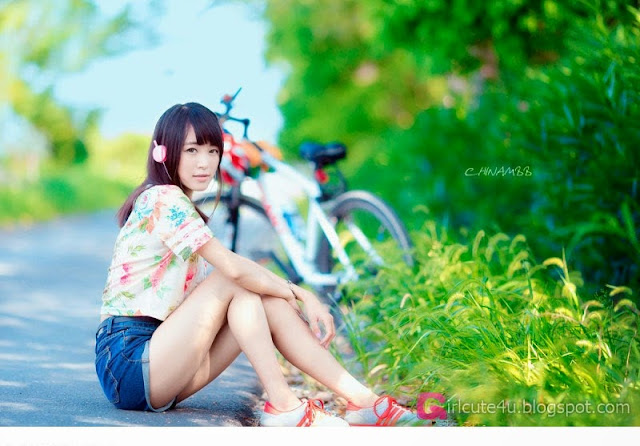 1 Bicycle Girl Diaries - very cute asian girl-girlcute4u.blogspot.com