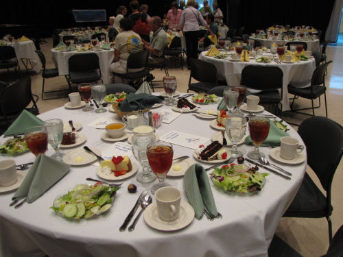 banquet table