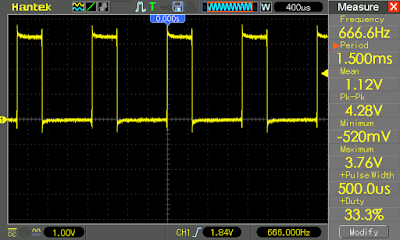 Wave output with jump instruction