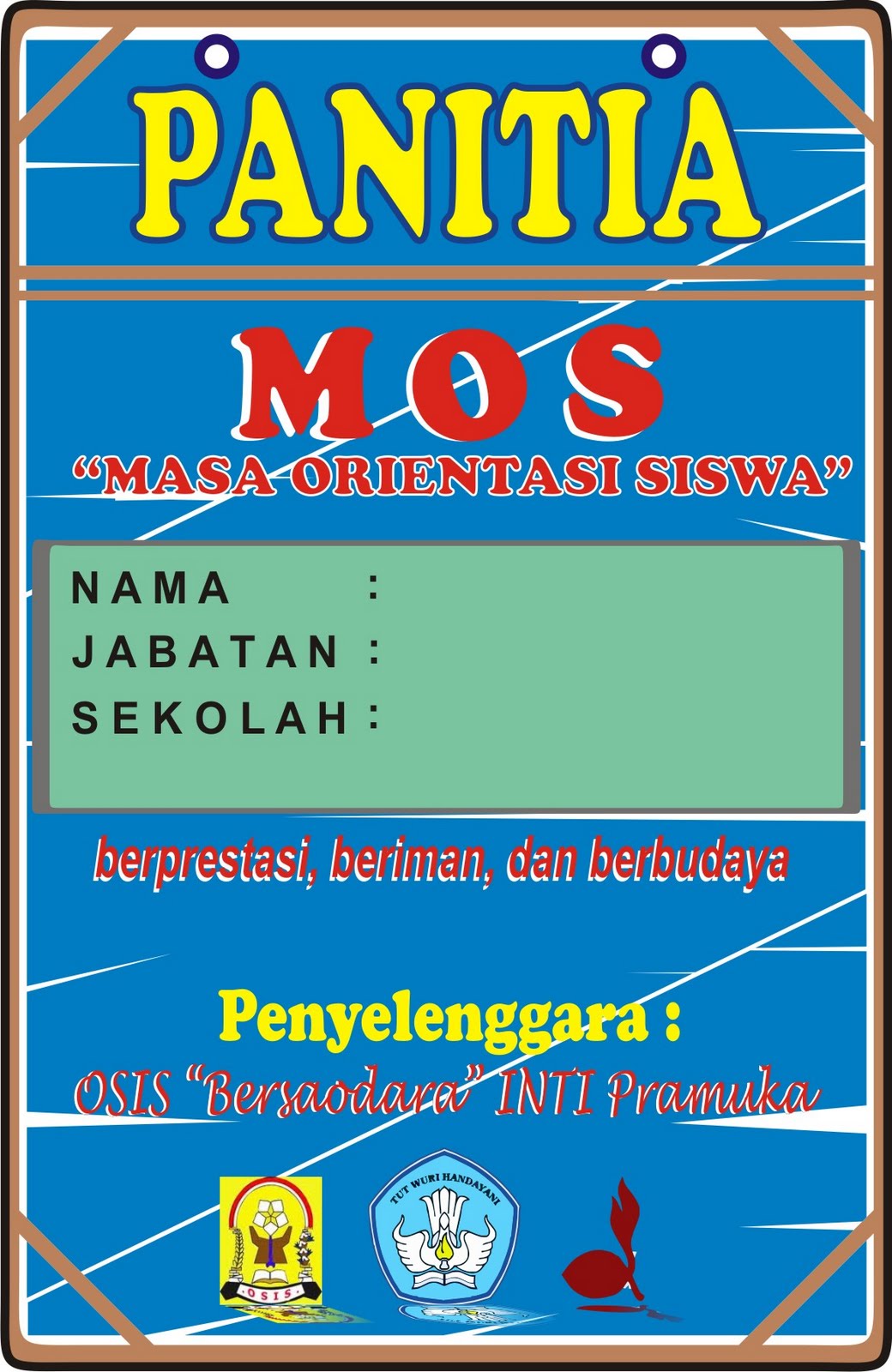 Contoh co-card  aku kasih tahu