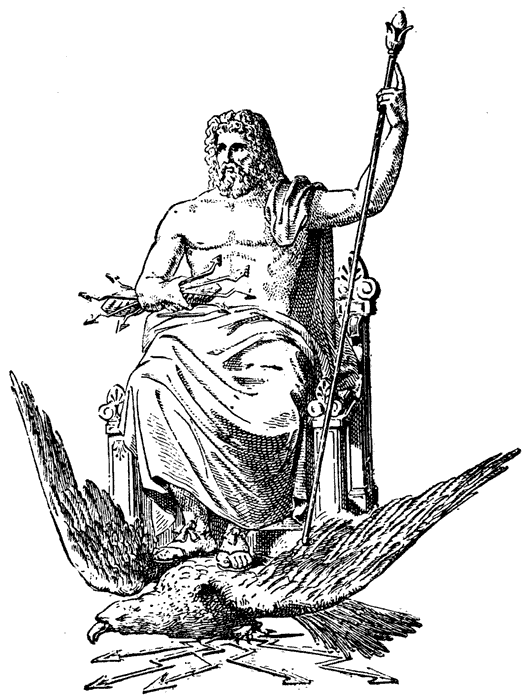 Morgan Scott Historical Fiction Author: The Greek Olympian God Zeus