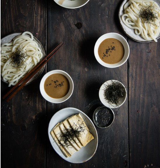 UDON NOODLES WITH SESAME DIPPING SAUCE (GOMADARE UDON)