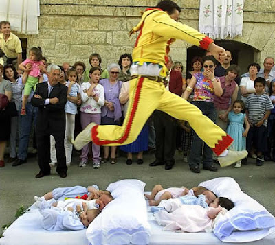 Colacho the Baby Jumping Festival (Spain) 01