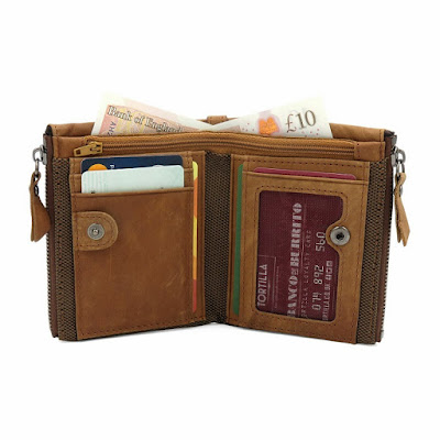 anti-RFID-Brown-Tan-Chemical-wallet-mens