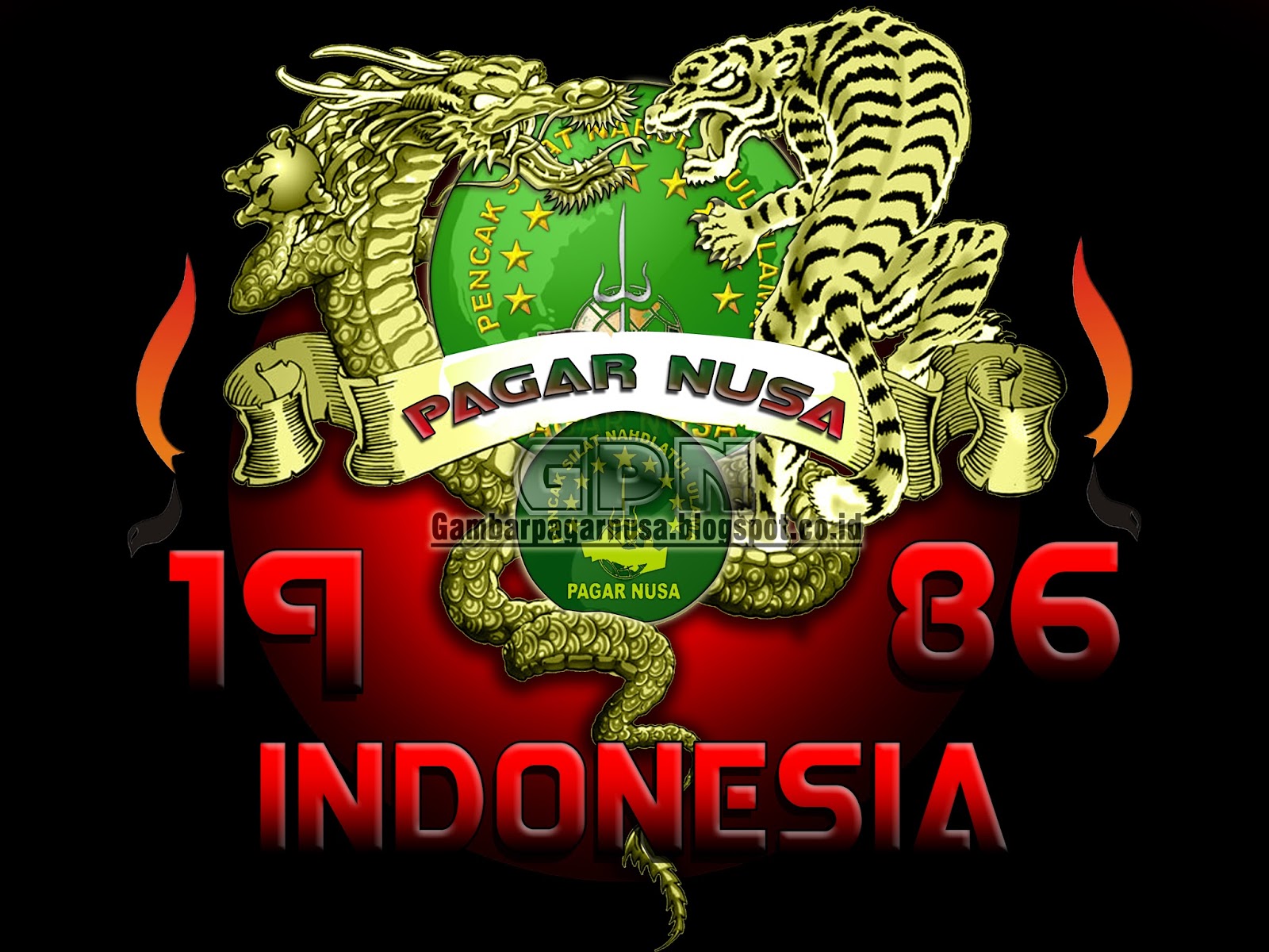 LAMBANG PAGAR NUSA GAMBAR  PAGAR NUSA BLOGSPOT 