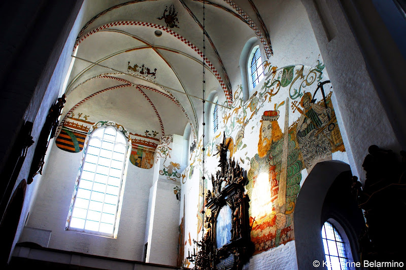 Aarhus Cathedral Frescoes Denmark