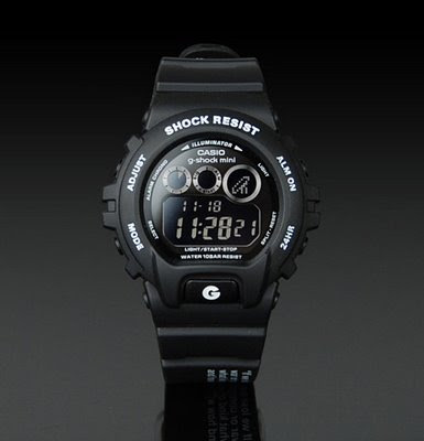 eminem g shock. for this new G-Shock mini.