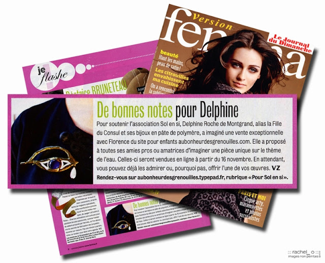 Presse Version Femina de l'eau pour Sol en Si La Fille du Consul Delphine R2M