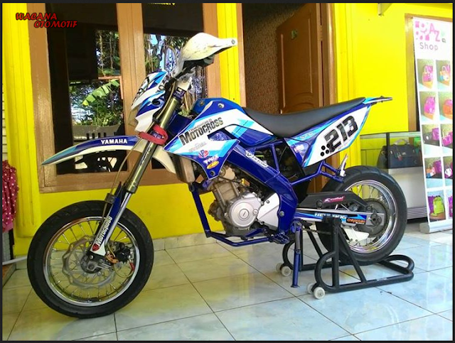 200 Gambar Modifikasi Motor Yamaha New Vixion Trail Terbaru