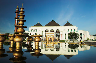 Masjid Agung Palembang - Pariwisata Palembang Indonesia 