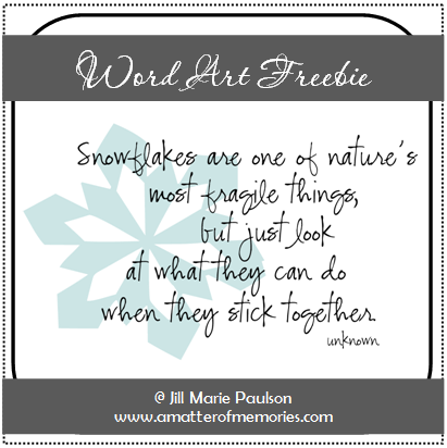 quotes about snowflakes. :WORD ART: Snowflakes Quote