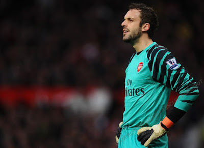 Manuel Almunia Goalkeeper Arsenal